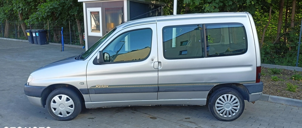 Peugeot Partner cena 4550 przebieg: 376000, rok produkcji 2000 z Wrocław małe 742